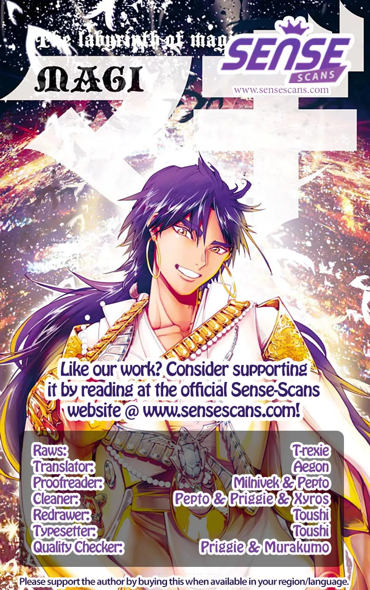 Read Magi – Labyrinth of Magic Chapter 312 - The Showdown With Al Thamen Online