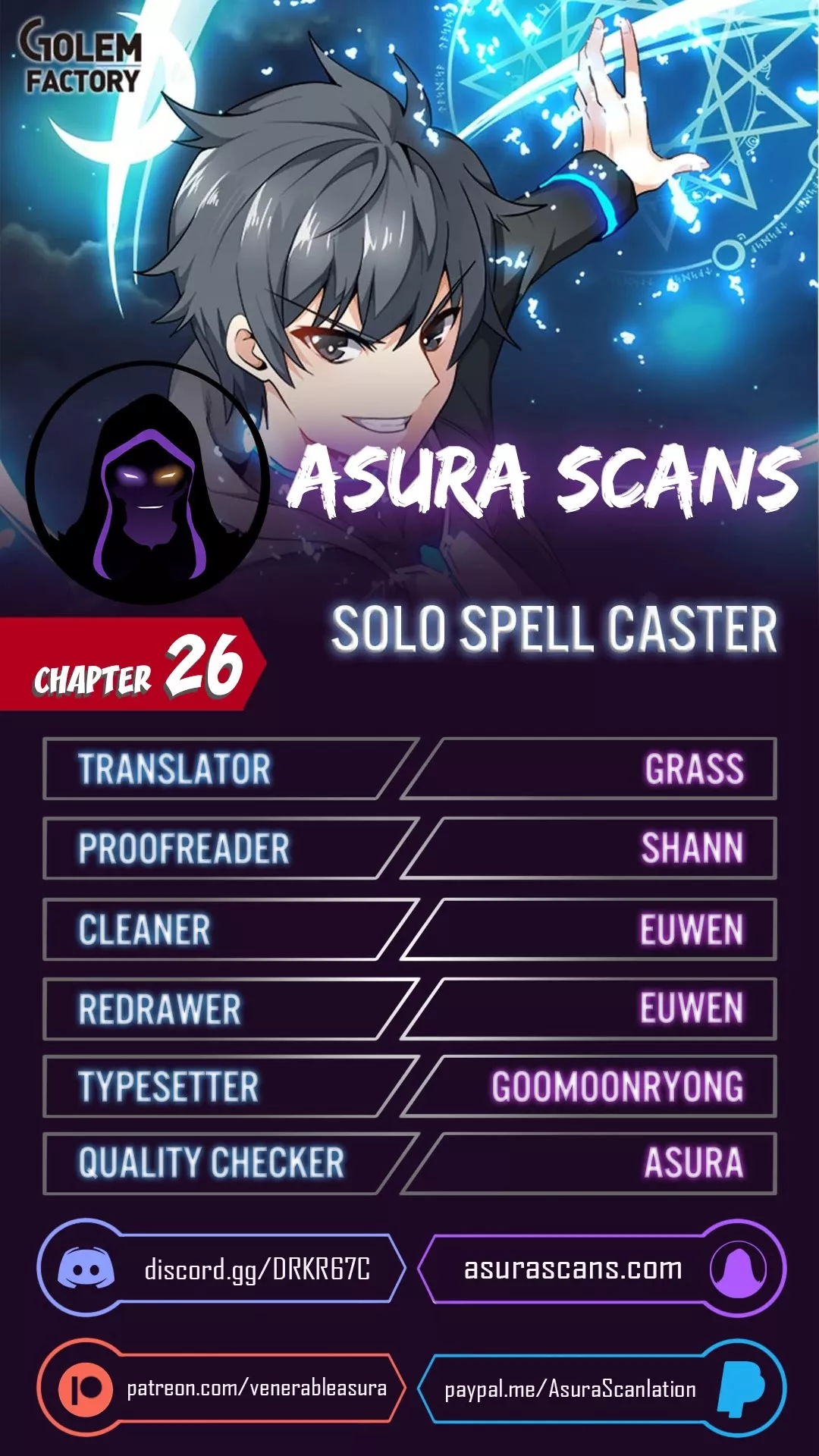 Read Solo Spell Caster Chapter 26 Online