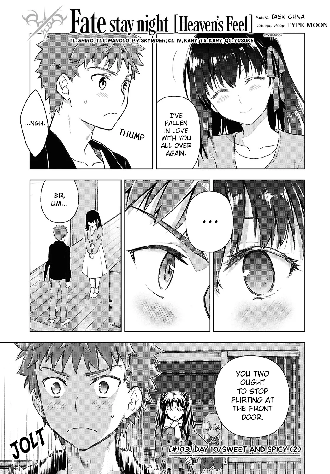 Read Fate/stay night [Heaven’s Feel] Chapter 103 - Day 10 / Sweet and Spicy (2) Online