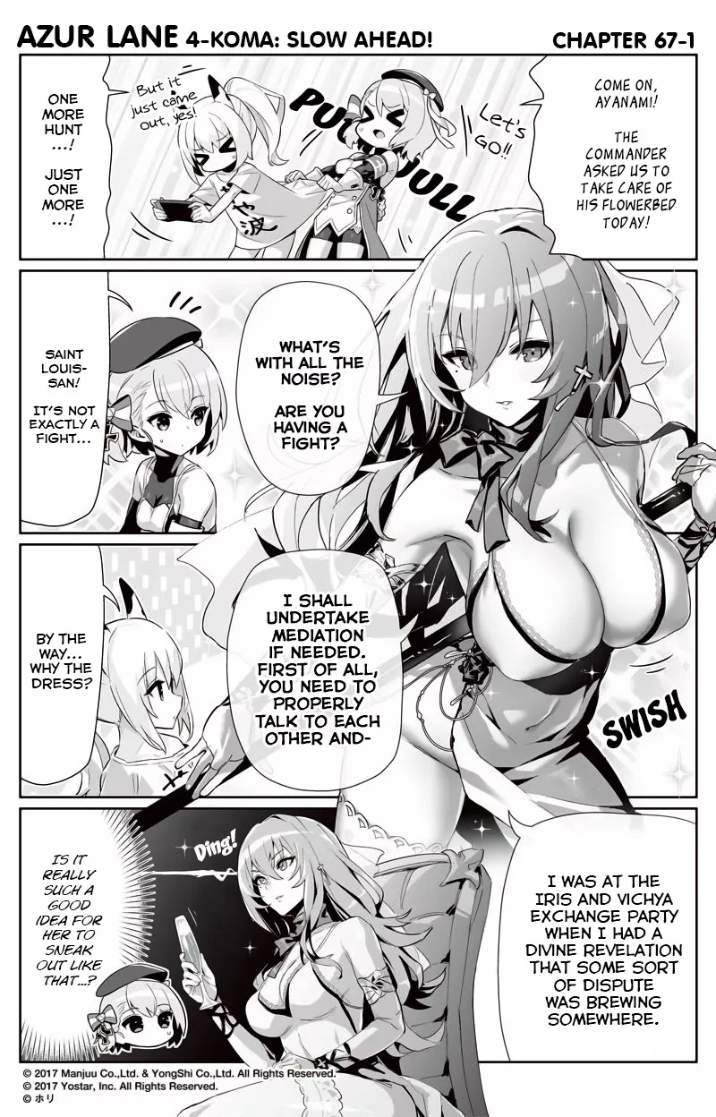 Read Azur Lane 4-koma: Slow Ahead Chapter 67 Online