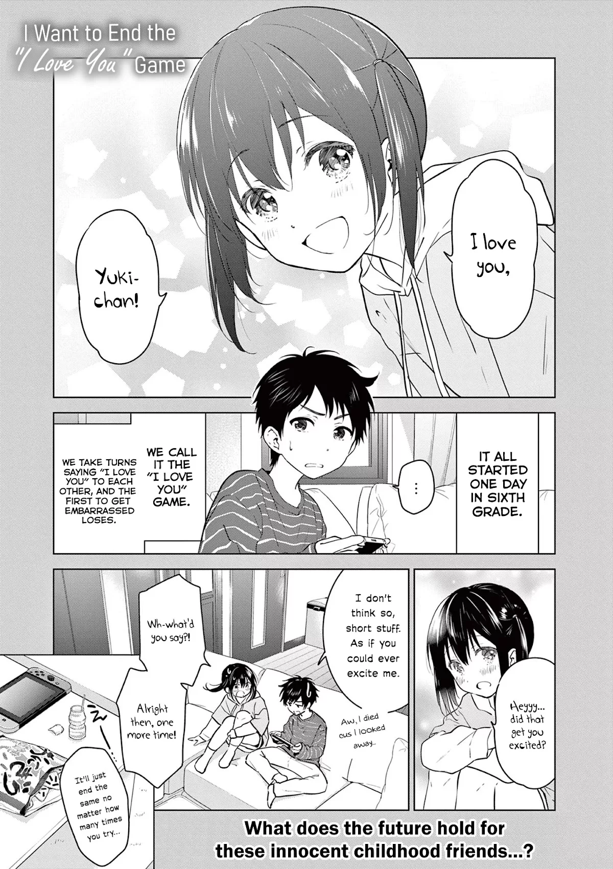 Read Aishiteru Game wo Owarasetai Chapter 1 - Childhood Friends That Don't Want To Lose Online