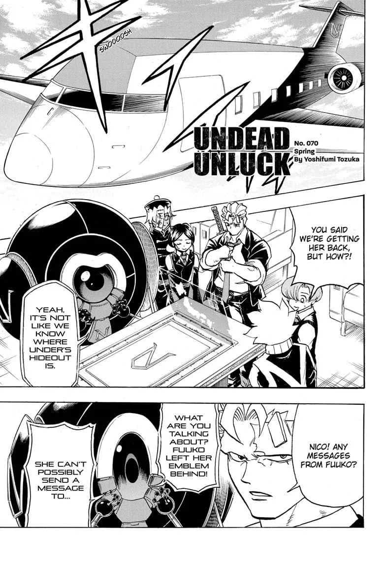 Read Undead + Unluck Chapter 70 Online