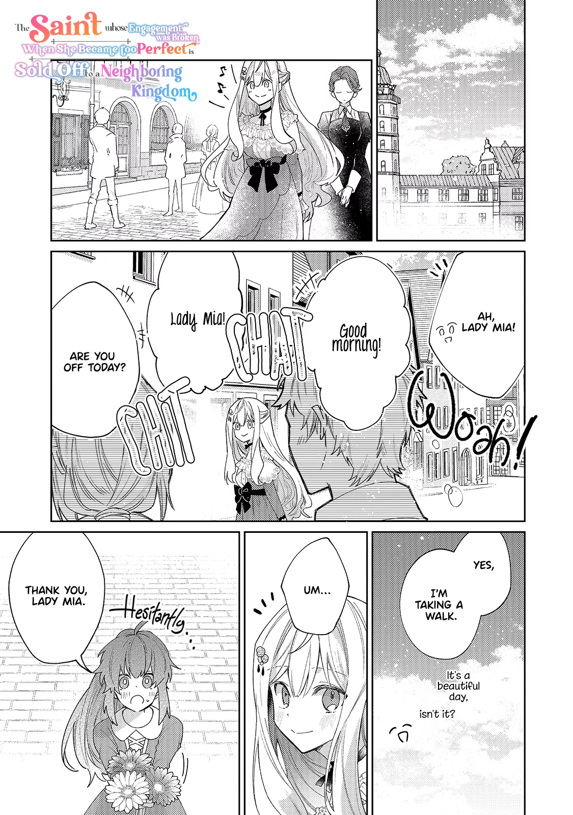 Read Kanpeki Sugite Kawaigeganai to Kon’yaku Hakisareta Seijo wa Ringoku ni Urareru Chapter 2.1 - A Farewell to Home Online