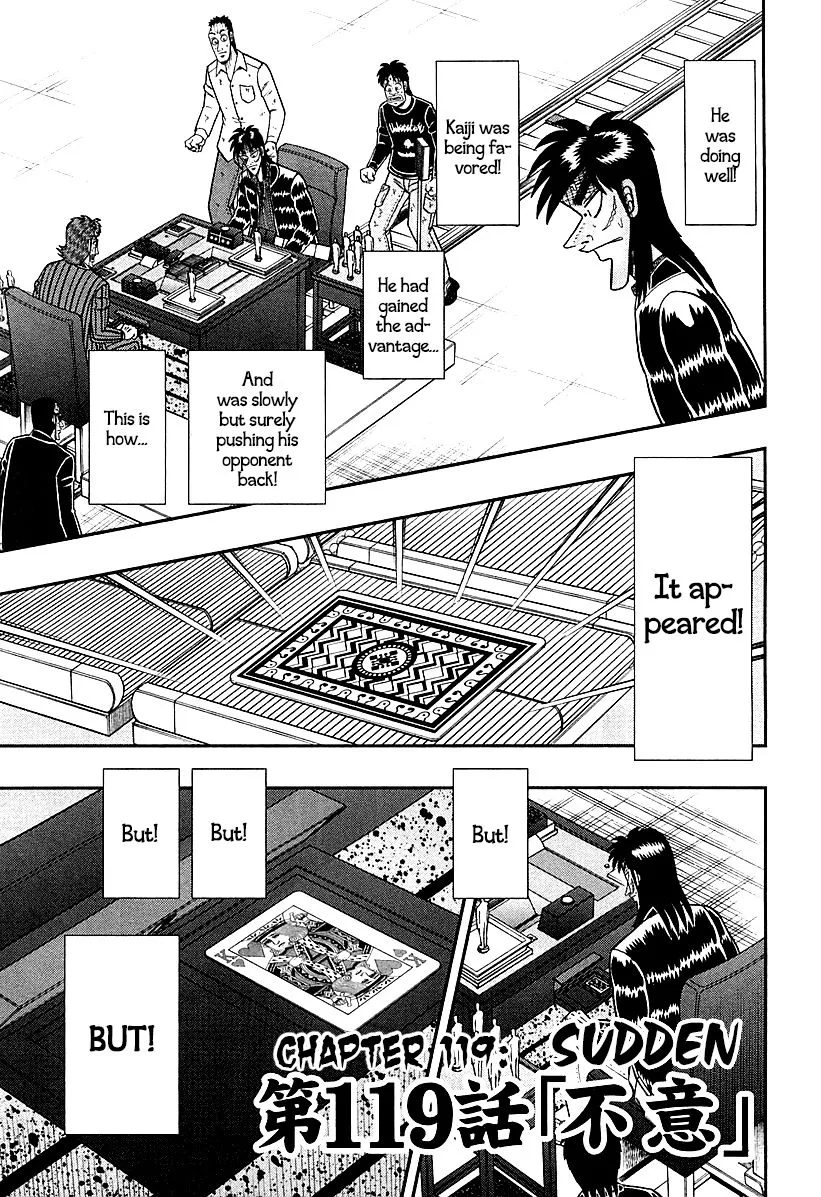 Read Gambling Outcast Kaiji: The One Poker Arc – Kaiji Part 5 Chapter 119 - Sudden Online