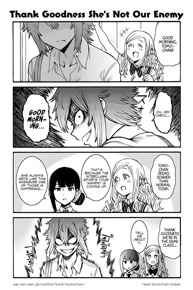 Read Tomo-chan wa Onna no ko! Chapter 360 - Thank Goodness She's Not Our Enemy Online