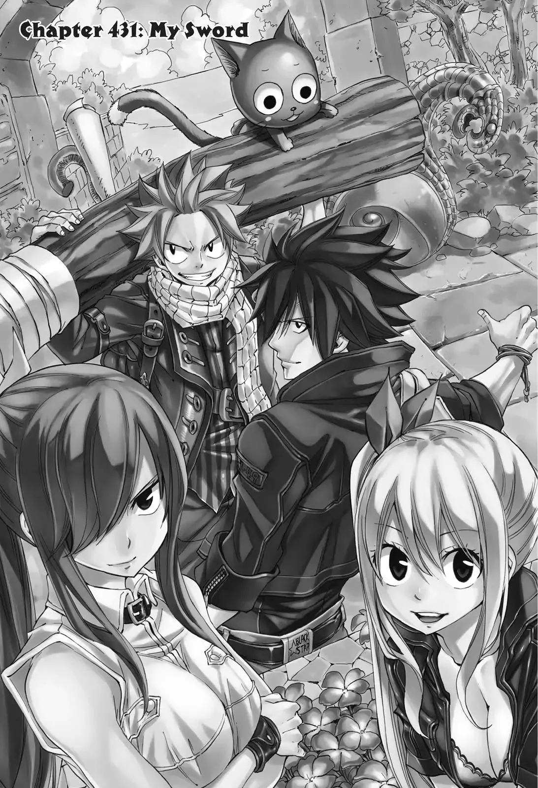 Read Fairy Tail Chapter 431 - My Sword Online