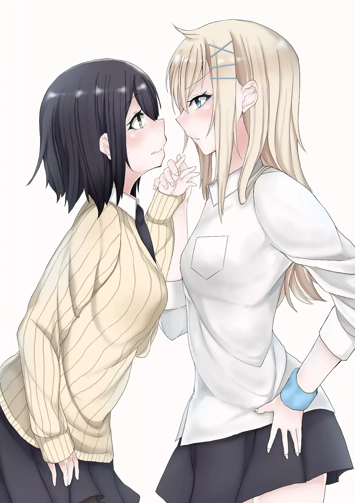 Read A Yuri Manga Between a Delinquent and a Quiet Girl That Starts From a Misunderstanding Chapter 2 Online