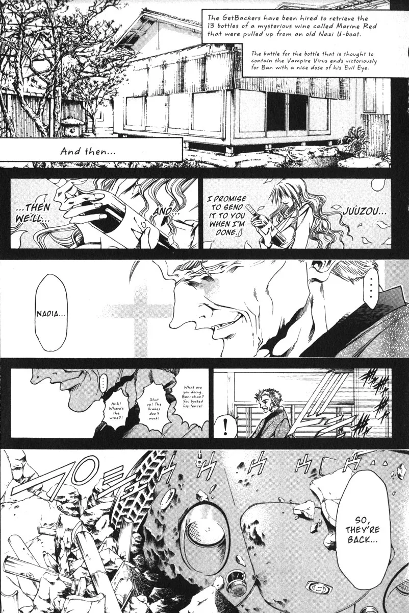 Read Get Backers Chapter 160 - Act IX: Marine Red (10): The Brew that is True Online