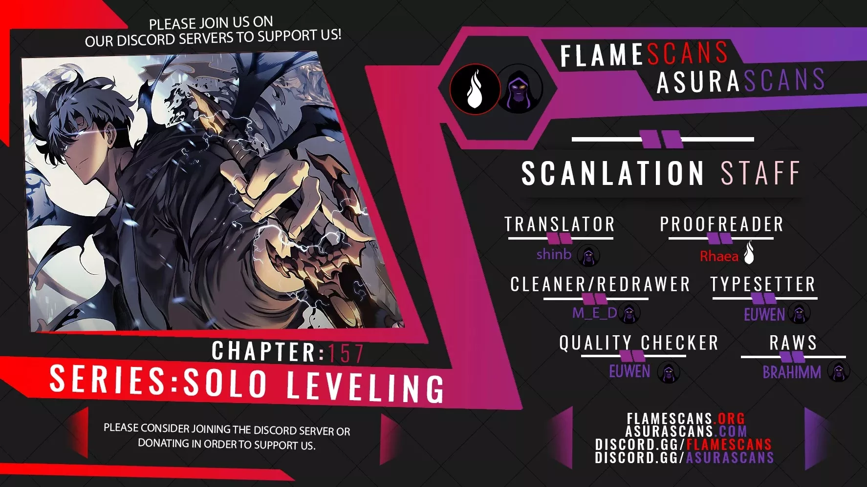 Read Solo Leveling Chapter 157 Online