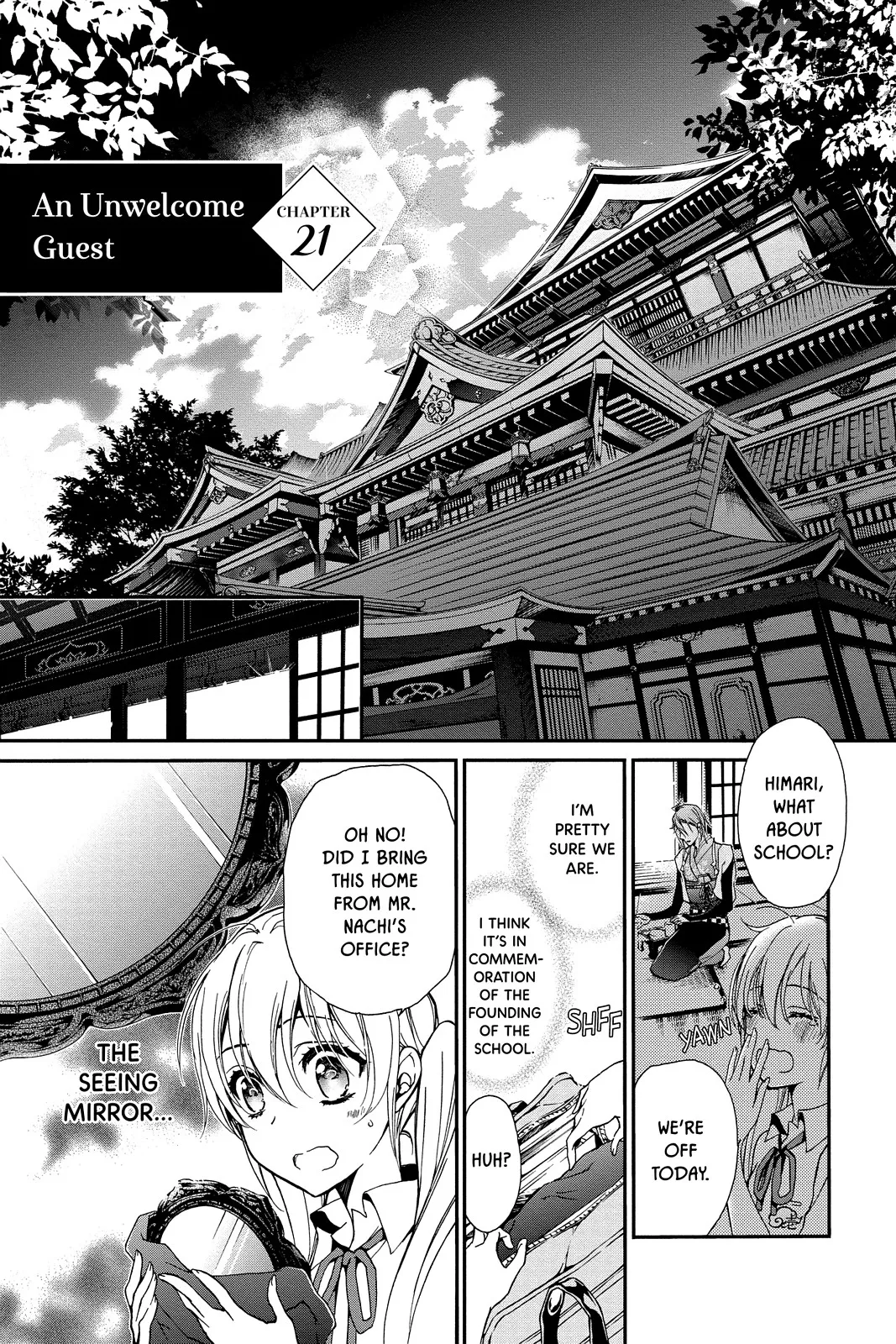 Read Momochi-san Chi no Ayakashi Ouji Chapter 21 Online