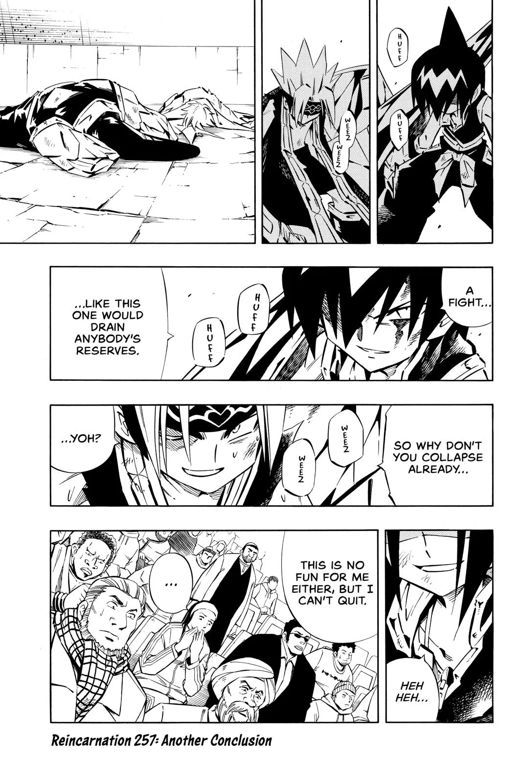 Read Shaman King Chapter 257 Online