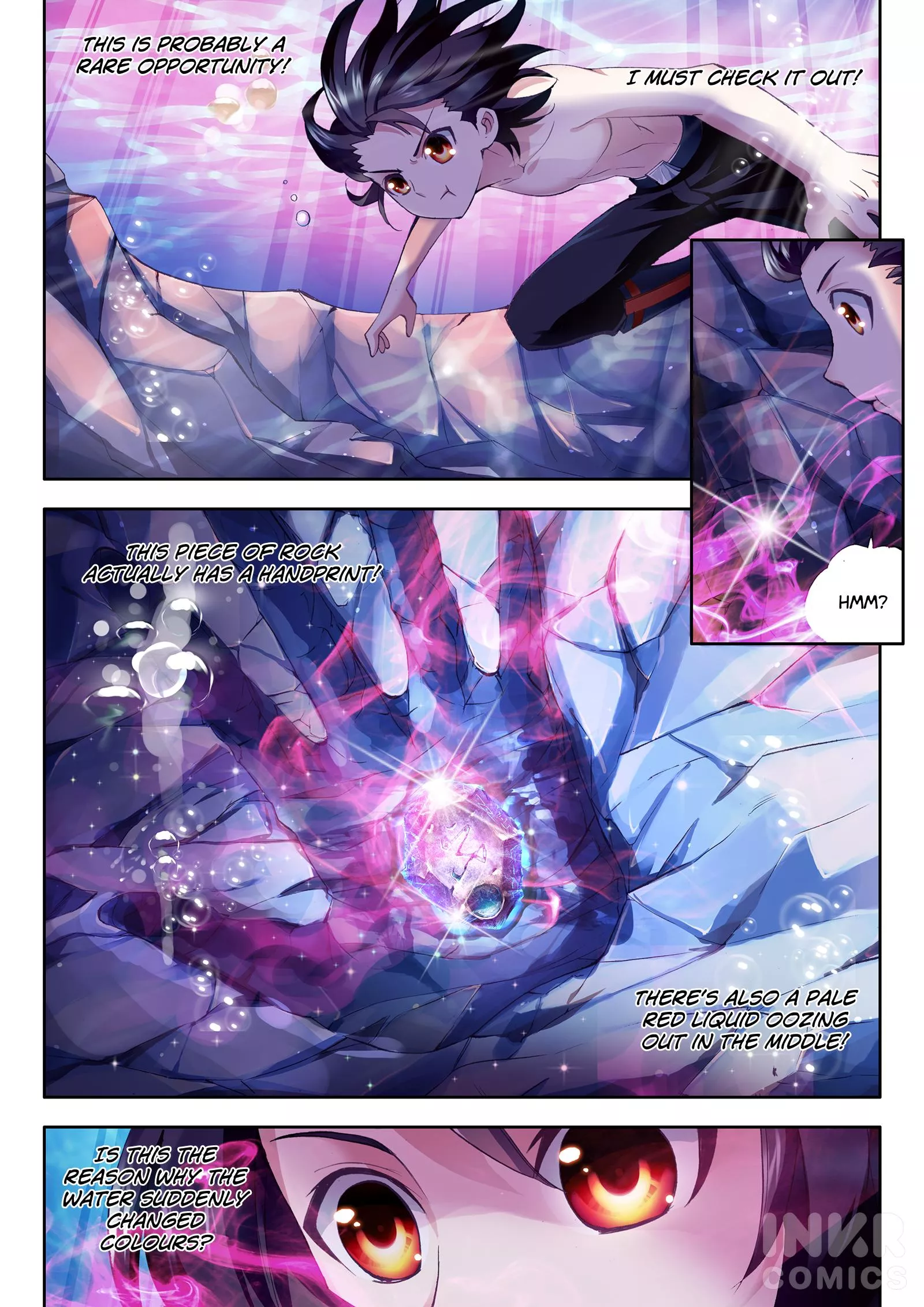 Read Martial Universe Chapter 3.2 - The Mysterious Rune Stone (Part 2) Online