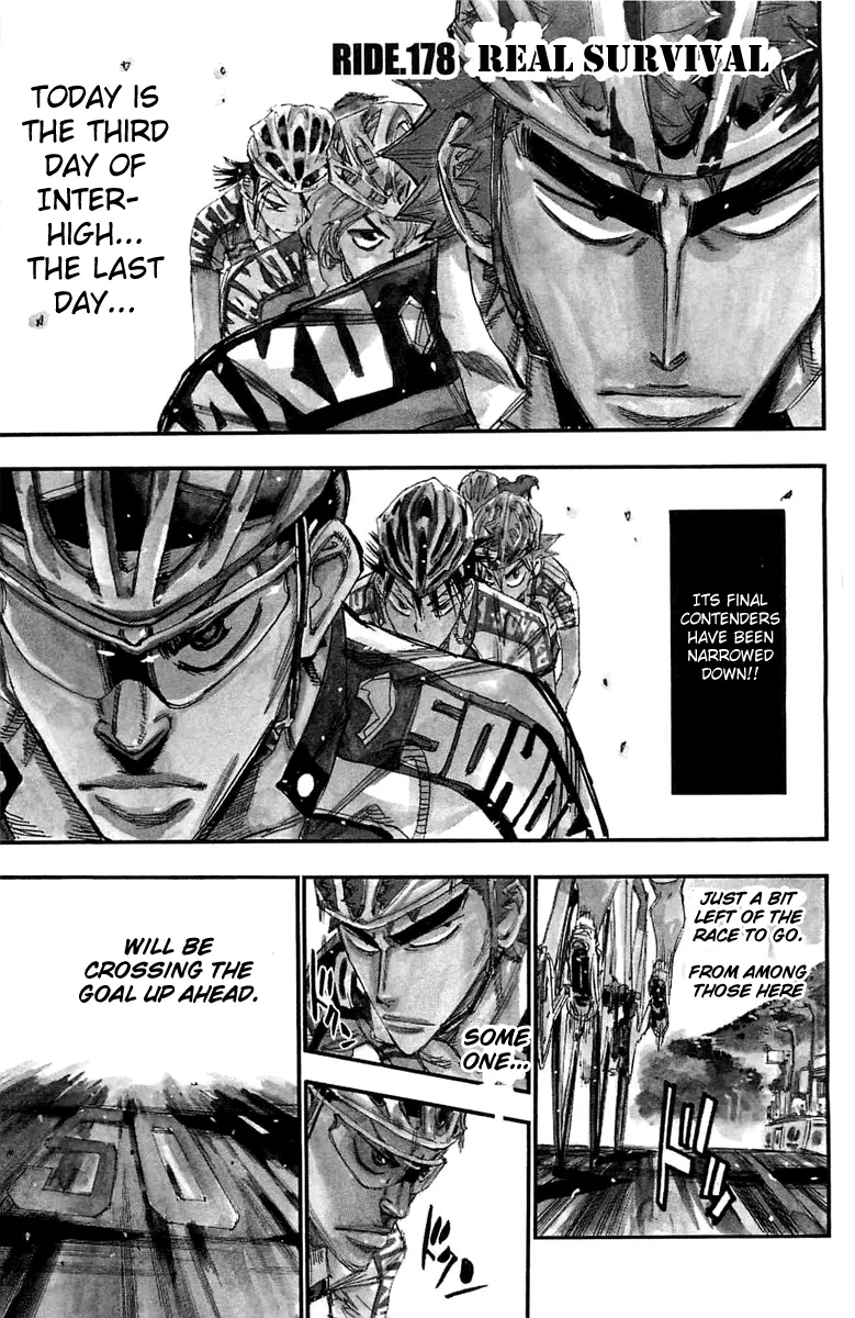 Read Yowamushi Pedal Chapter 178 - Real Survival Online