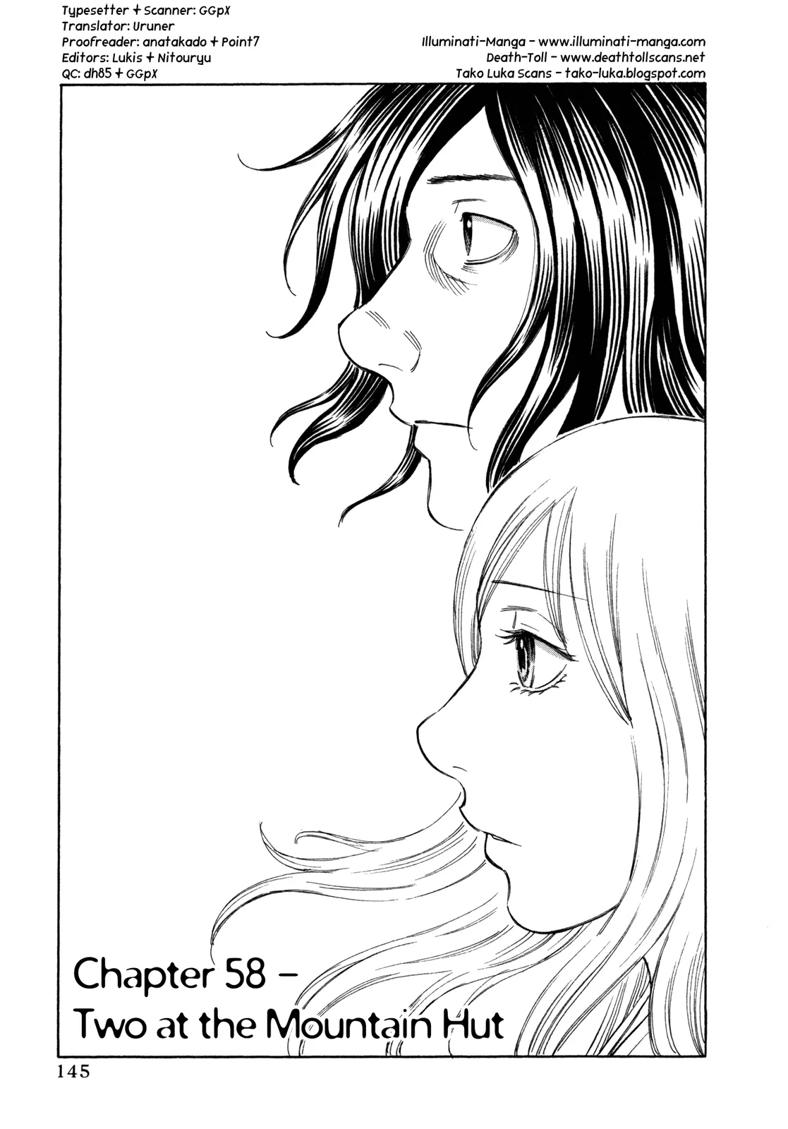 Read Jisatsutou Chapter 58 -  Two at the Mountain Hut Online