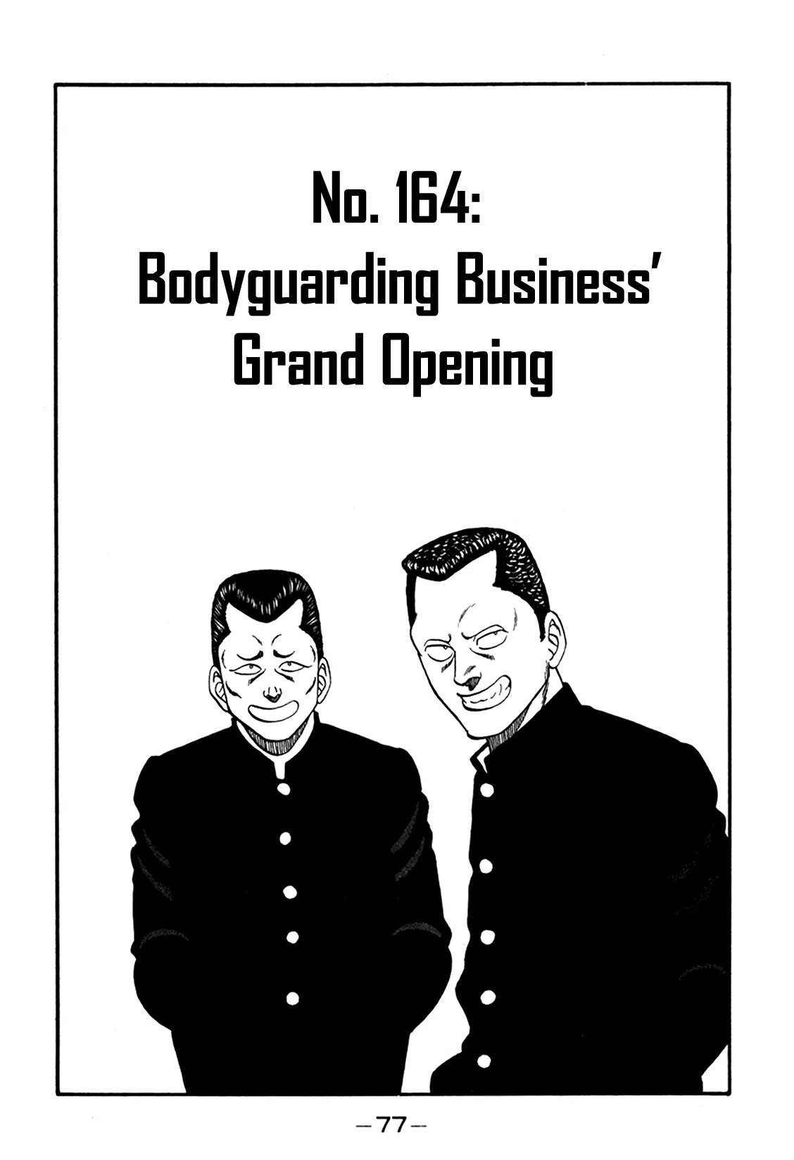 Read Be-Bop-Highschool Chapter 164 - Bodyguarding Business' Grand Opening Online