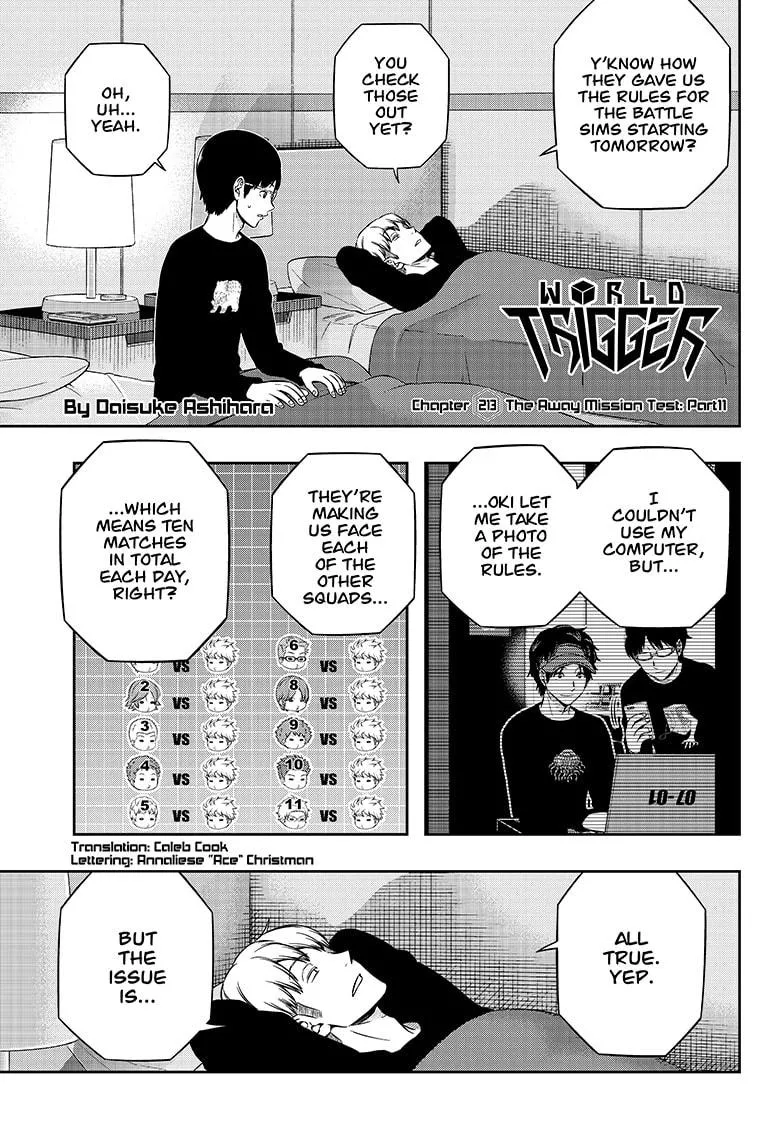 Read World Trigger Chapter 213 Online