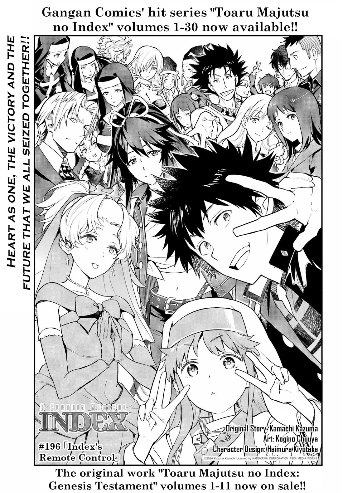 Read To Aru Majutsu no Kinsho Mokuroku Chapter 196 - Index's Remote Control Online