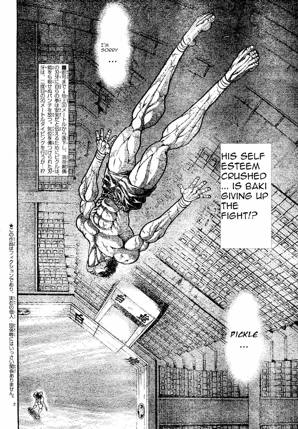 Read Hanma Baki Chapter 162 - Weak Food Strong Meat Online