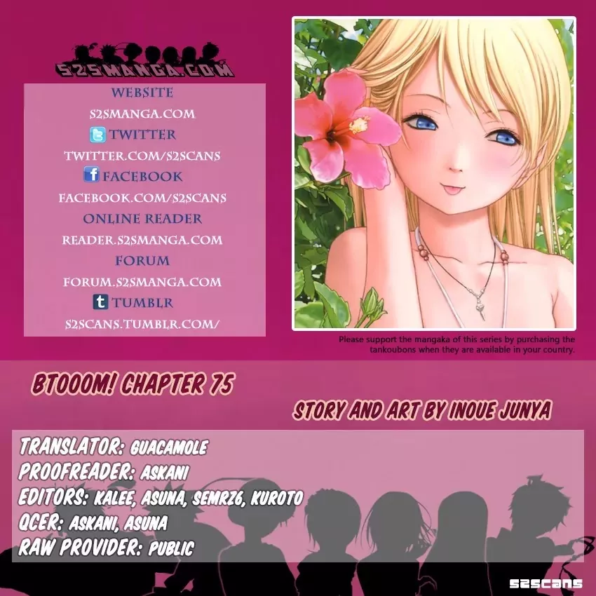 Read Btooom! Chapter 75 - Hacker of Justice Online