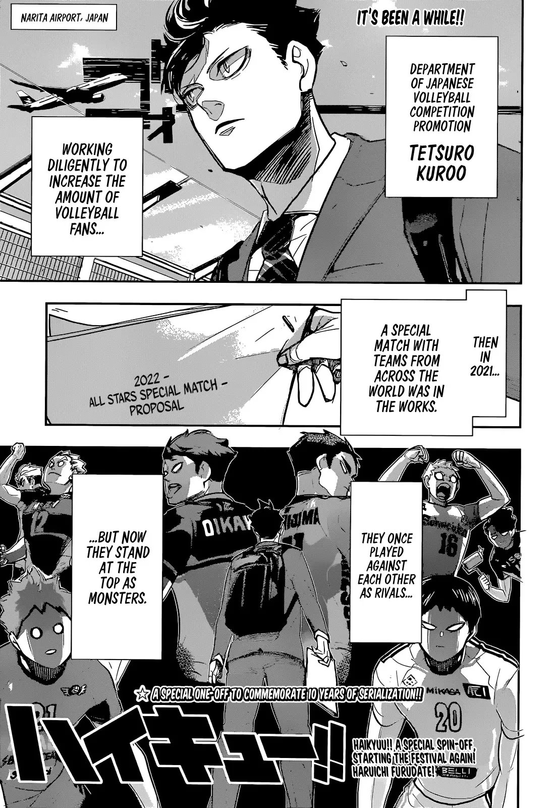 Read Haikyu!! Chapter 402.5 - Starting the Festival Again! Online