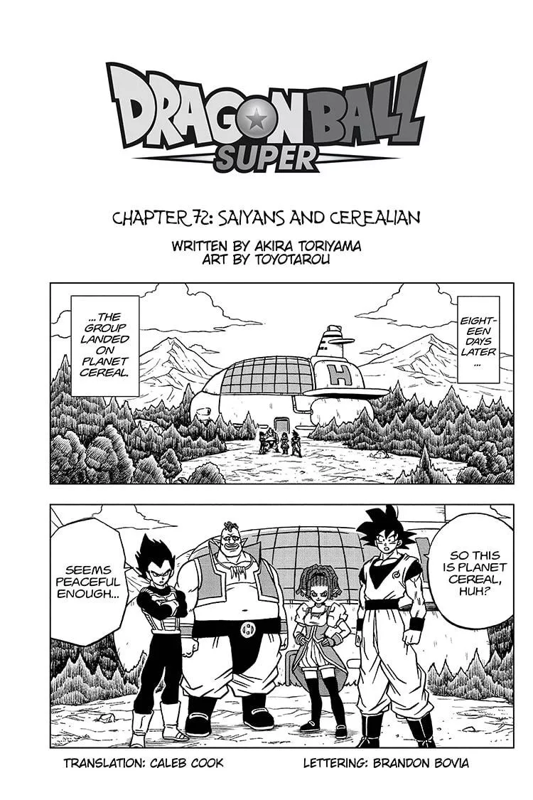 Read Dragon Ball Super Chapter 72 Online