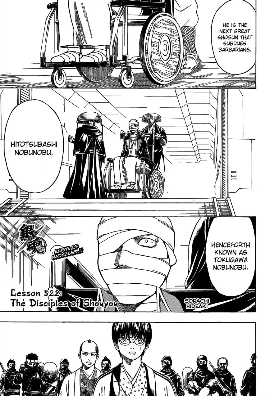 Read Gintama Chapter 522 - The Disciples of Shouyou Online