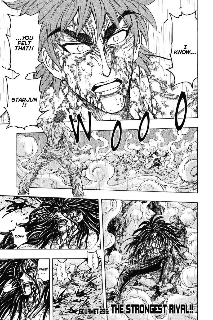 Read Toriko Chapter 236 - Vol.27 Gourmet 236: The Strong Rival!! Online