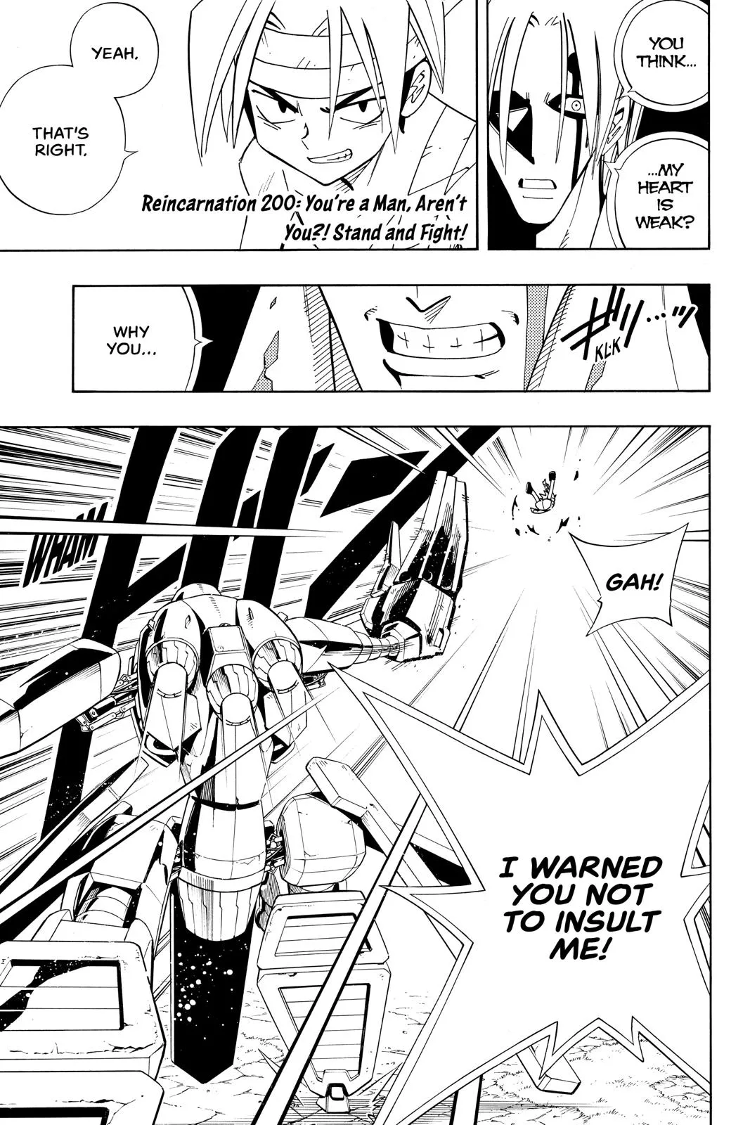 Read Shaman King Chapter 200 Online