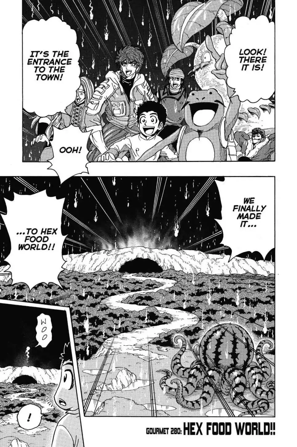 Read Toriko Chapter 280 - Vol.31 Gourmet 280: Hex Food World!! Online