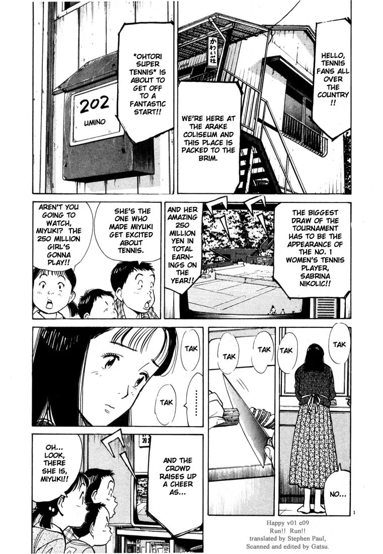Read Happy! Chapter 9 - Run!! Run!! Online