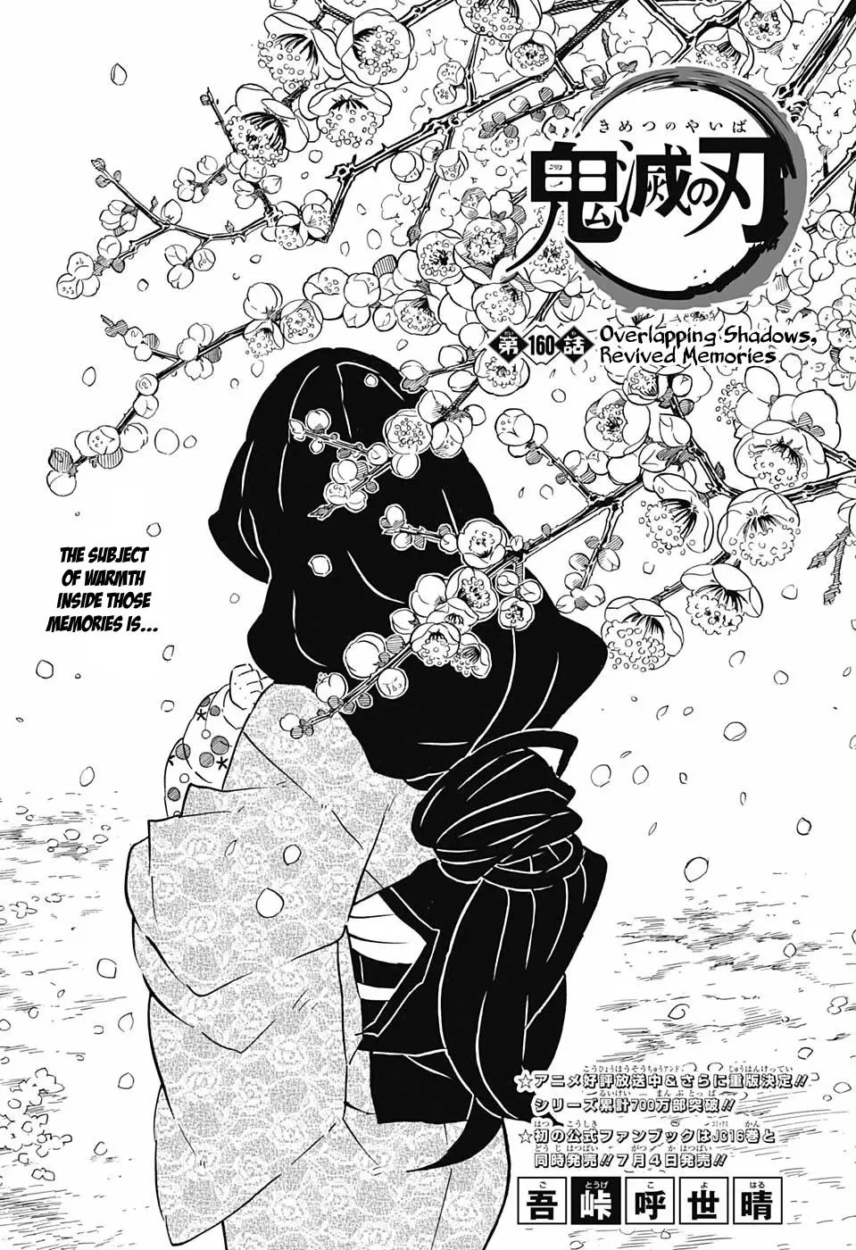 Read Kimetsu no Yaiba Chapter 160 - Overlapping Shadows, Revived Memories Online