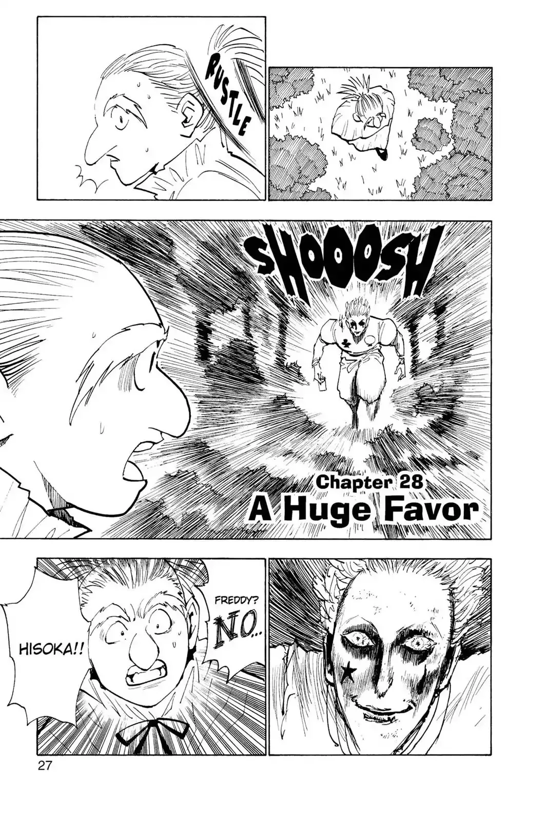 Read Hunter X Hunter Chapter 28 - The Huge Favor Online