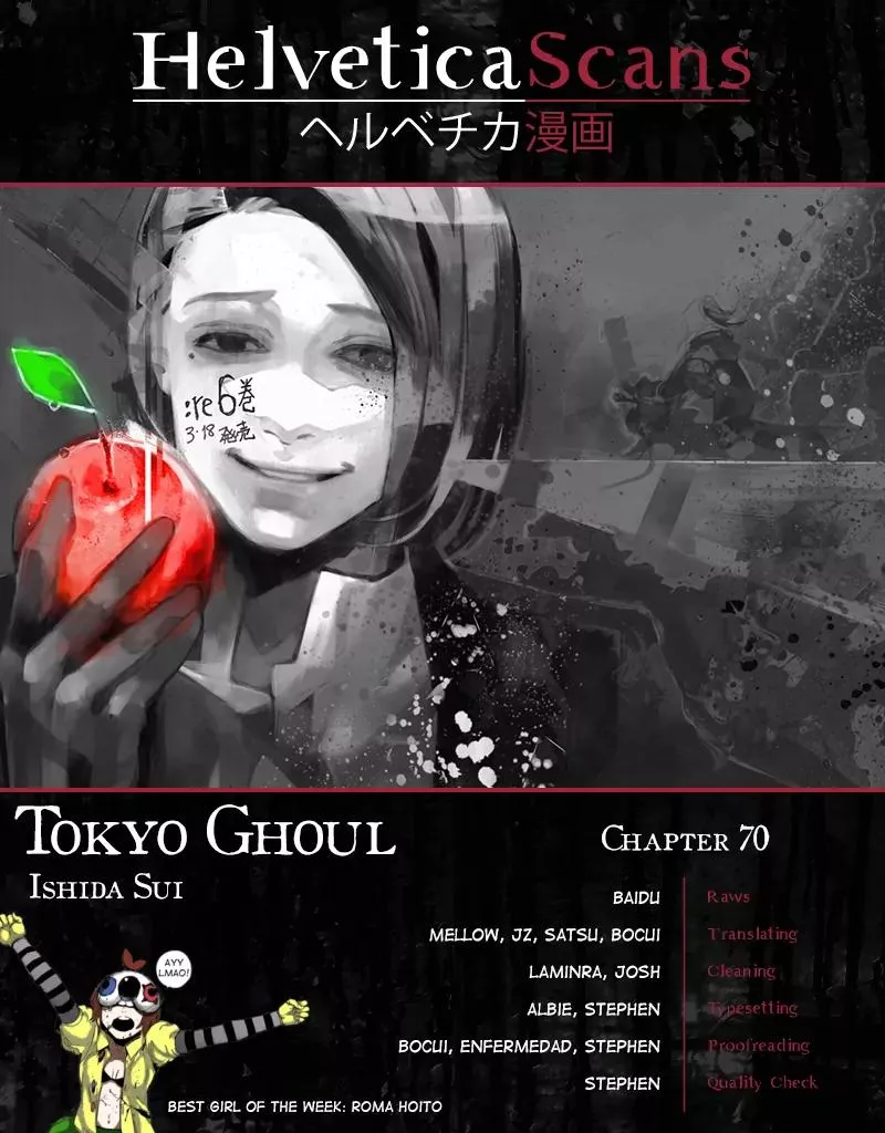 Read Tokyo Ghoul:re Chapter 70 - Lighting Rabbit Online