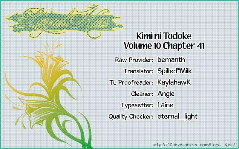 Read Kimi ni Todoke Chapter 41 - After The Festival Online