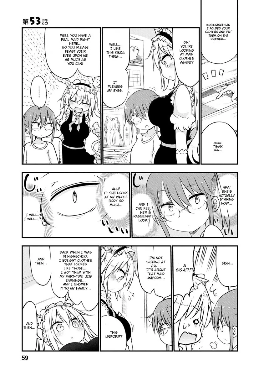 Read Kobayashi-san Chi no Maid Dragon Chapter 53 - Kobayashi and Maid Clothes Online