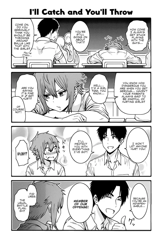 Read Tomo-chan wa Onna no ko! Chapter 374 - I'll Catch And You'll Throw Online