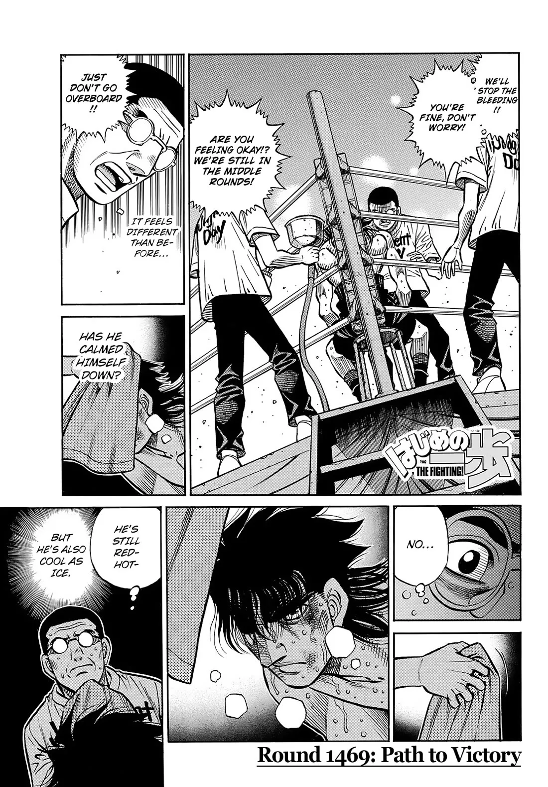 Read Hajime no Ippo Chapter 1469 - Path to Victory Online