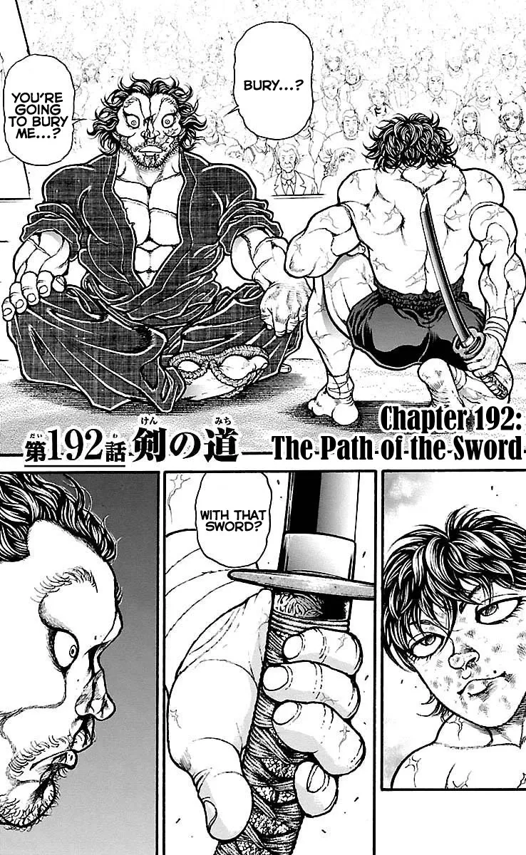 Read Baki Dou Chapter 192 - The Path of The Sword Online