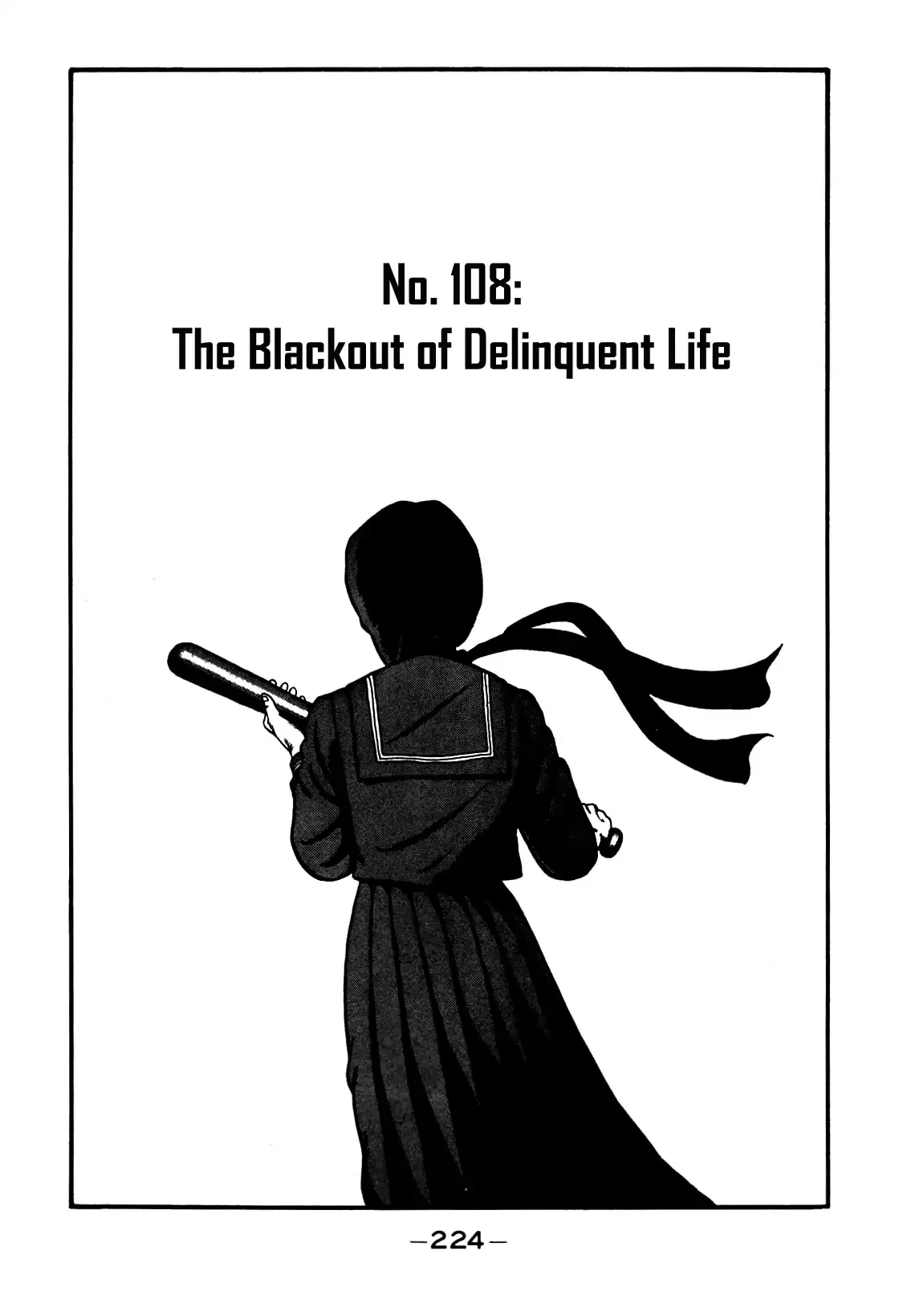 Read Be-Bop-Highschool Chapter 108 - The Blackout of Delinquent Life Online