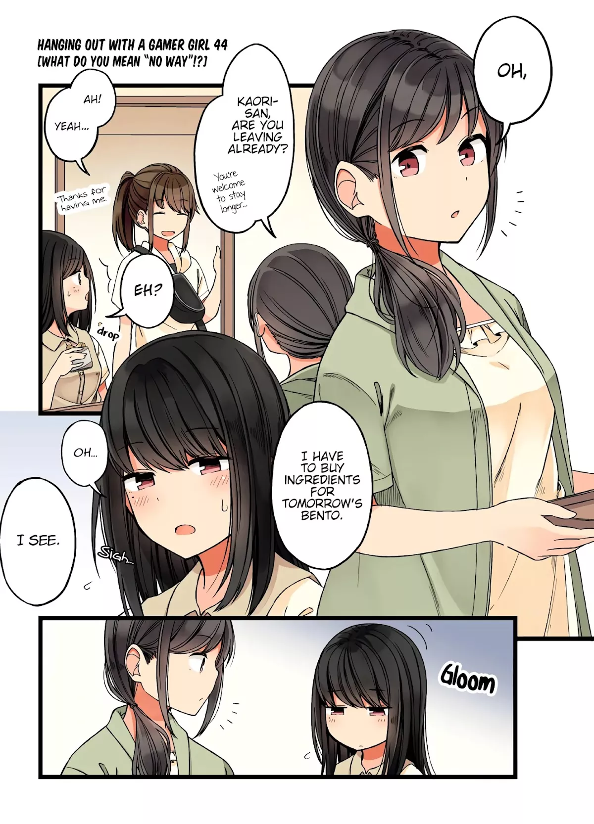 Read Hanging Out With a Gamer Girl Chapter 44 - What Do You Mean "No Way"!? Online