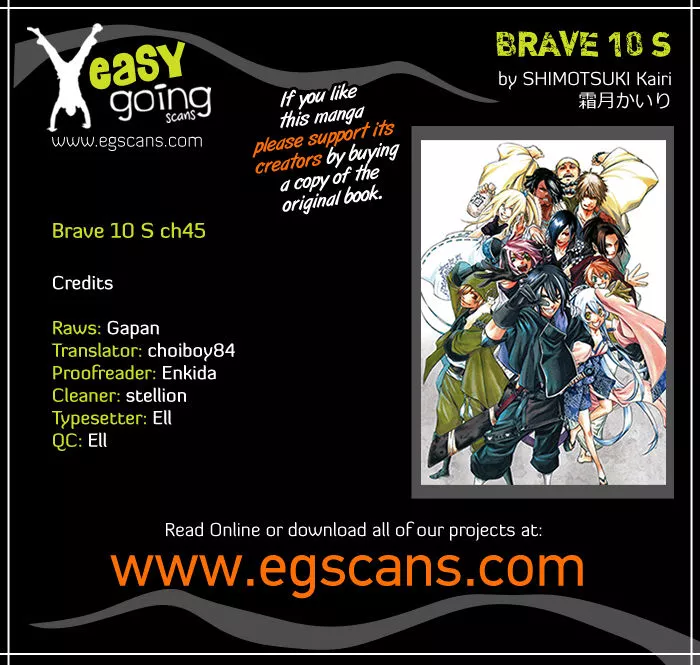 Read Brave 10 S Chapter 45 Online