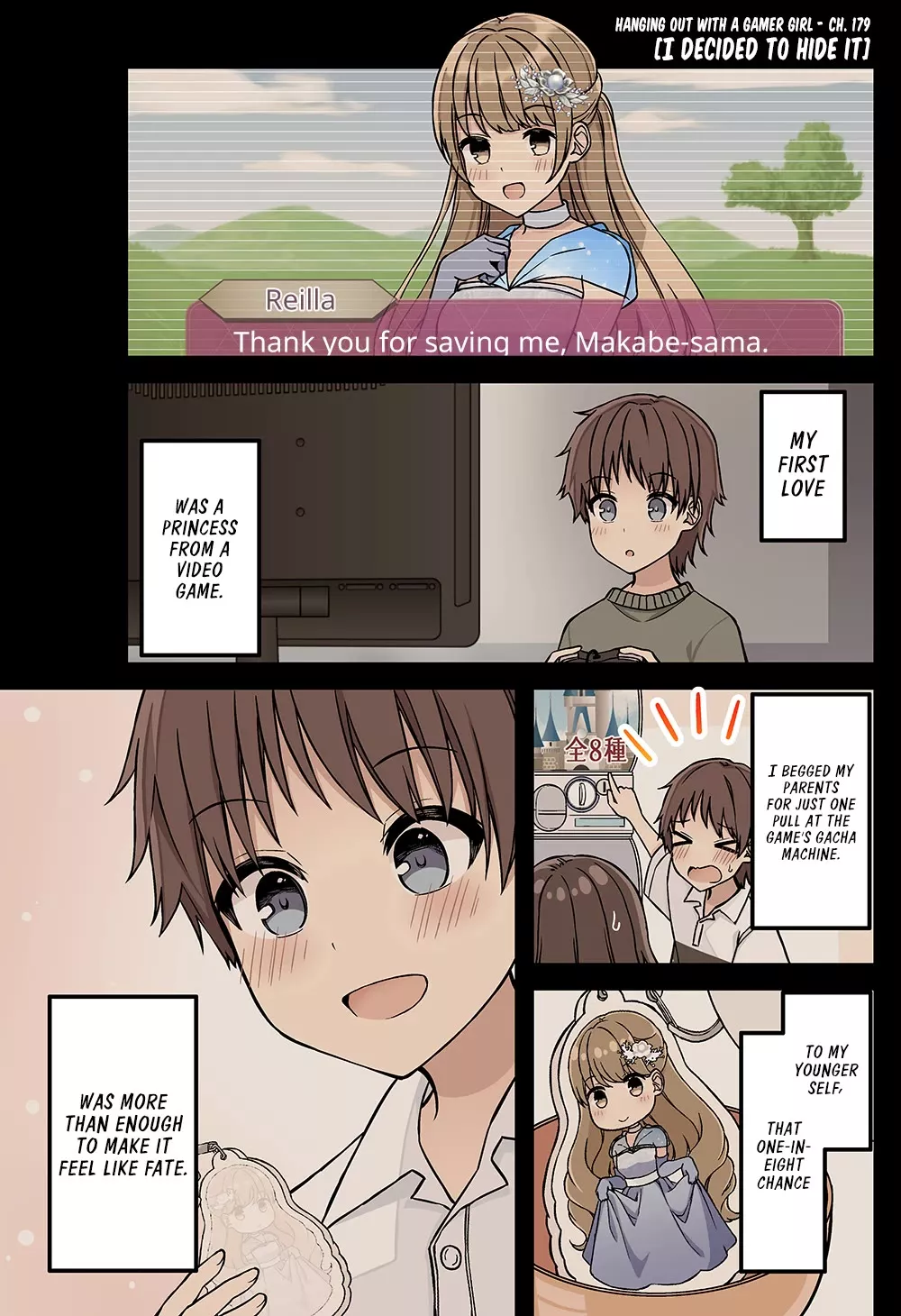 Read Hanging Out With a Gamer Girl Chapter 179 - I Decided To Hide It Online