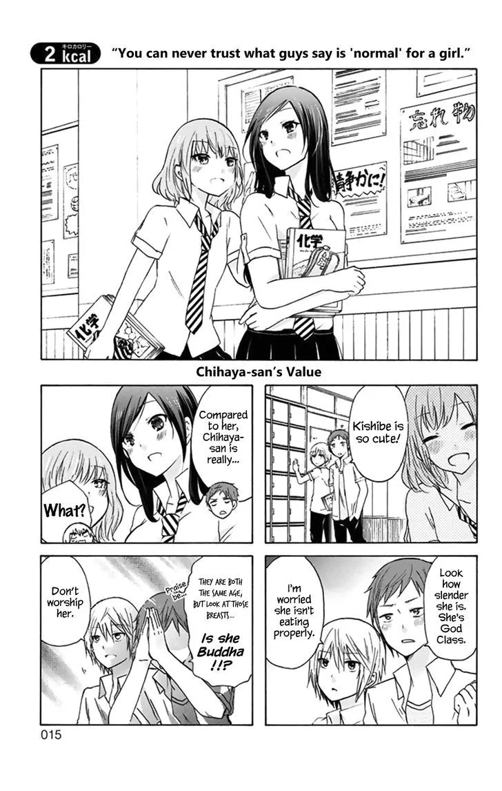 Read Chihaya-san’s Fine That Way Chapter 2 - You can never trust what guys say is the average for a girl Online