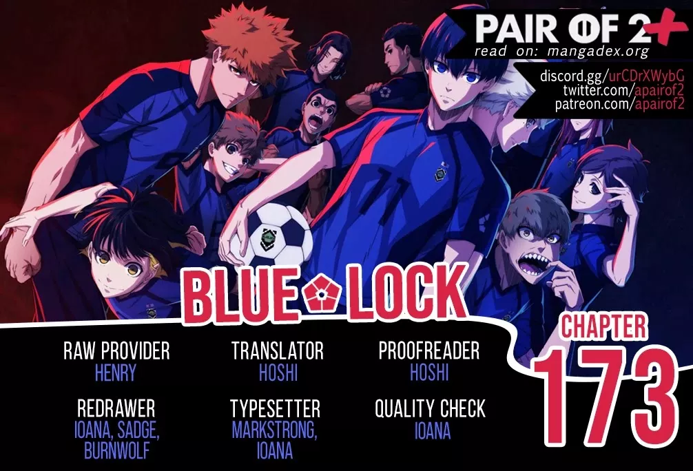 Read Blue Lock Chapter 173 - Vs. England Online