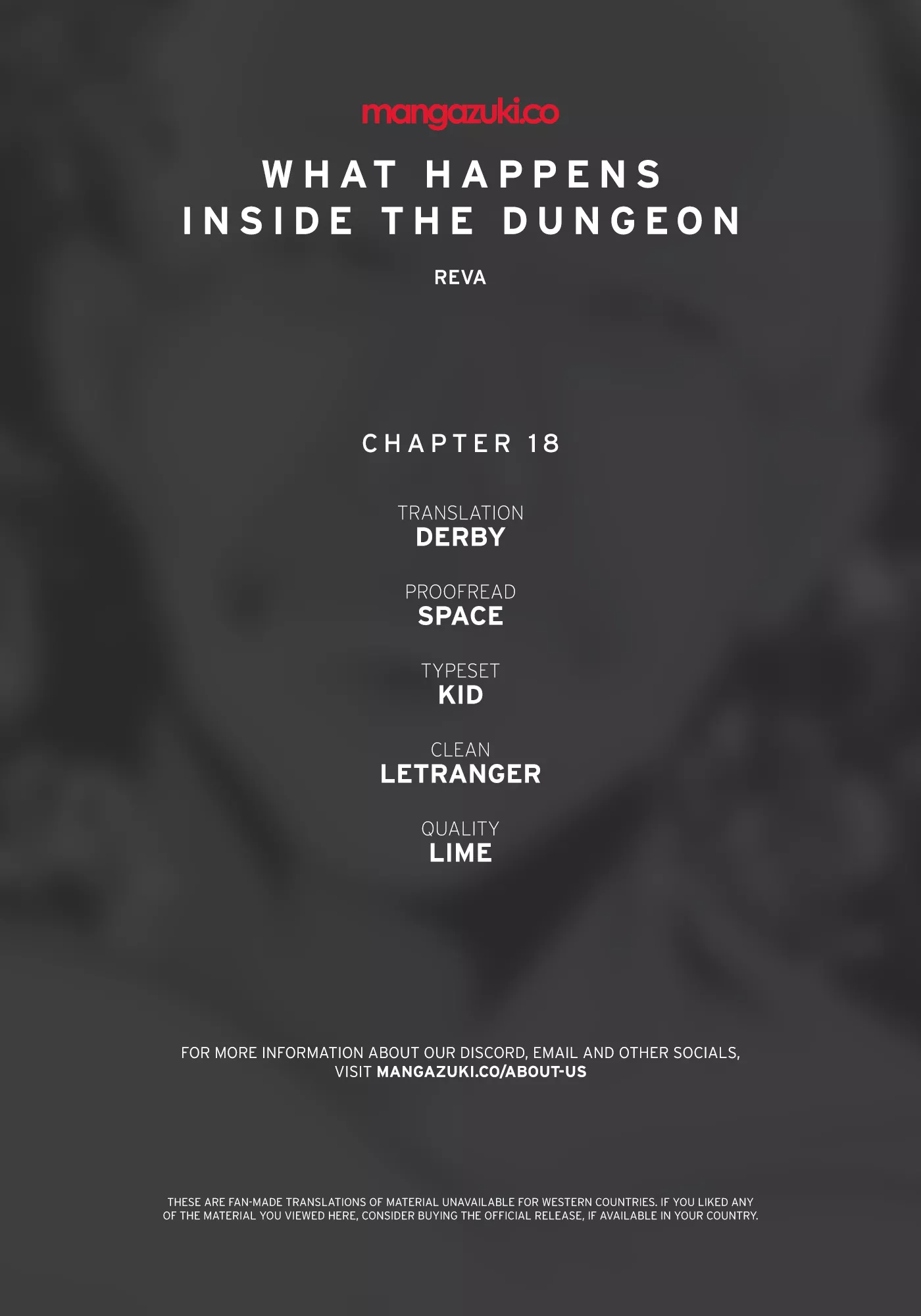 Read What Happens Inside the Dungeon Chapter 18 Online