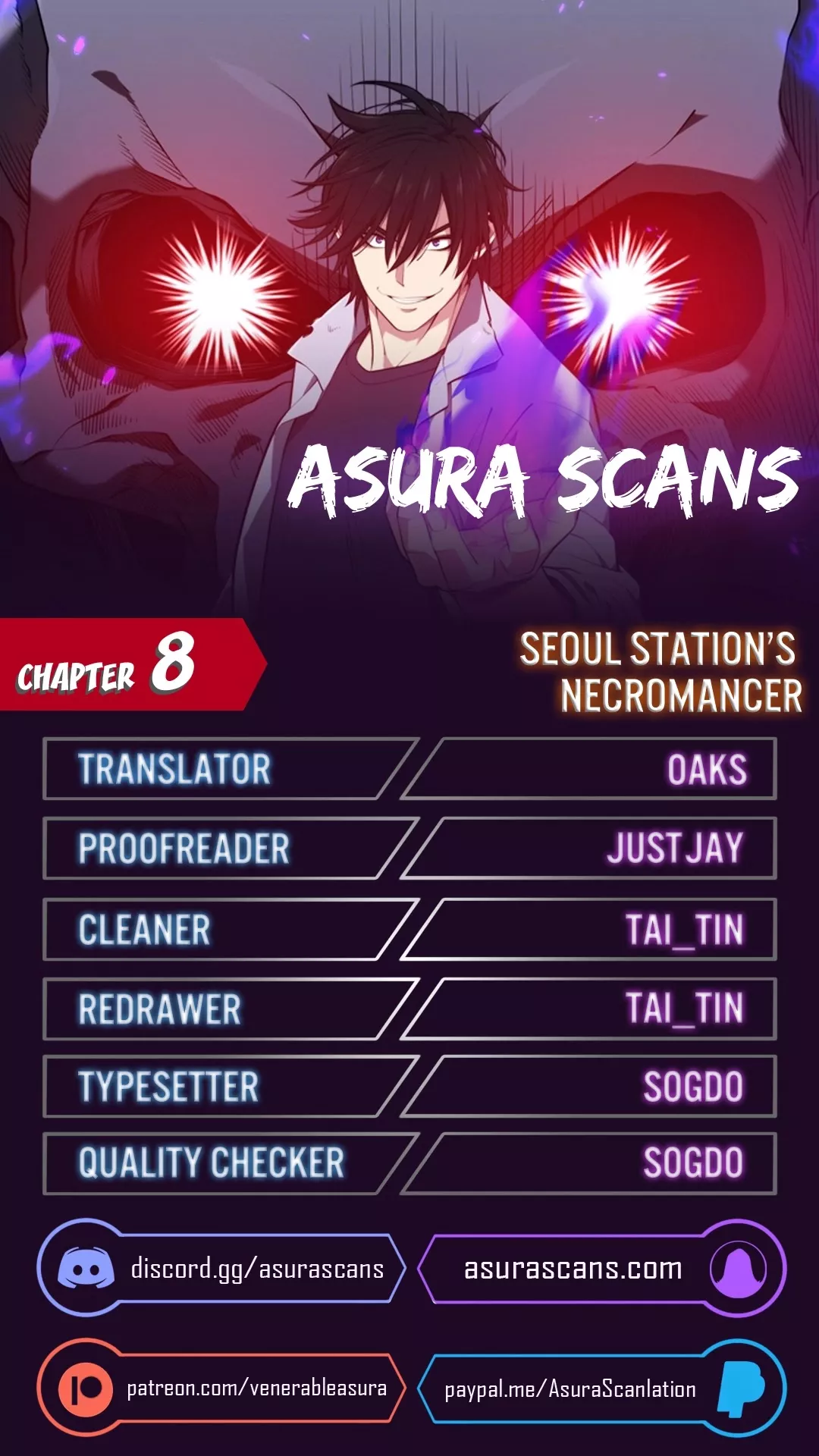 Read Seoul Station’s Necromancer Chapter 8 Online