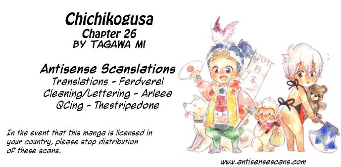 Read Chichi Kogusa Chapter 26 - Feelings and Letters Online