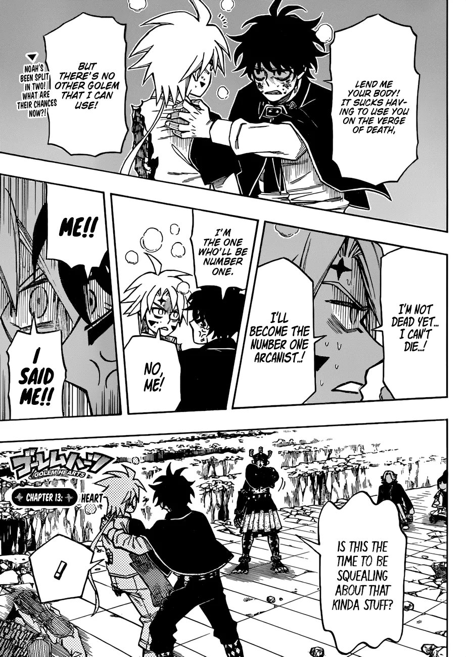 Read Golem Hearts Chapter 13 - heart Online