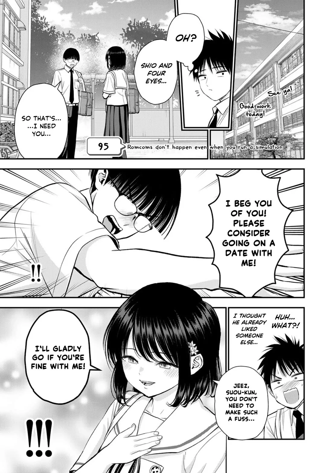 Read No More Love With the Girls Chapter 95 - Romcoms don‘t happen even when you run a simulation Online