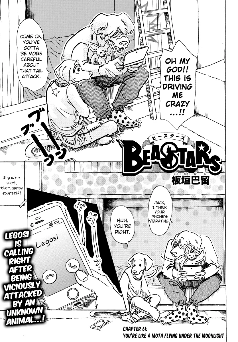 Read Beastars Chapter 61 - You're LIke a Moth Flying Under the Moonlight Online